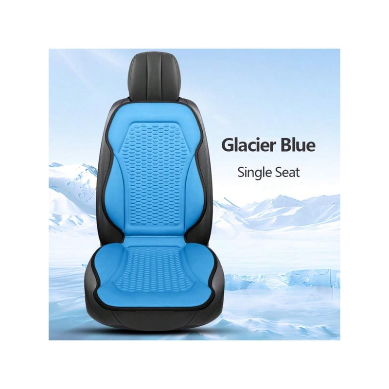 Breathable Summer Silk Car Seat Cushion Nonbinding Single Pad For Front DriverPassenger Seats Coolf 6