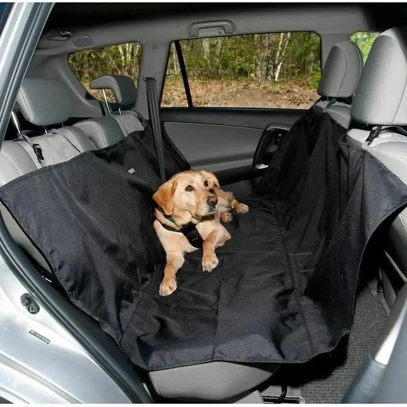 Mat Blanket Hammock Pup Car Rear Seat Cover Dog Travel Pad Protector Durable Fit Pet Protector SUV 0