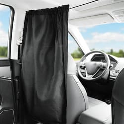 universal car privacy curtains, side window covers, rear seat divider curtain, auto blackout sun shades