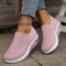 Breathable Wedge Female Sneakers Women Walking Shoes Air Cushion Non Slip Orthopedic Shoes 4