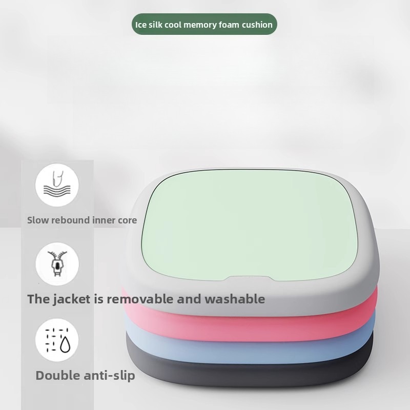 Car And Office Seat Cushions Memory Foam Comfort Lumbar Support Cool And Breathable Ergonomic Desig 1