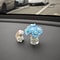 CarS Mounted Bunny Smelling Floral Fragrance Healing Ornament Mini Vase Pendant Center 6