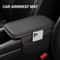 Leather Car Armrest Box Pad Protector Cover With Storage Pocket Center Console Arm Rest Elbow Rest 6