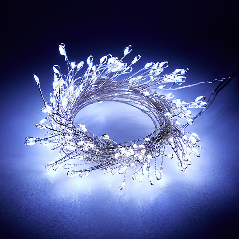 369M USB Power LED Firecracker String Lights Remote Control Garland Fairy Lights For Wedding Party 6