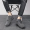 Casual Sneakers Non Slip Ankle Boots For Men Spring Khaki Work Mens Shoe Lace Up Short Boots Loafer 5