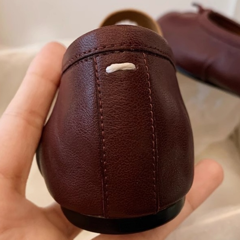 Retro Round Split Toe Flat Sneakers Women Casual Loafer Moccasins Soft Tabi Ninja Mary Jane Ballet 2