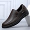 Genuine Leather Handmade Shoes Casual Mens Walking Shoes Outdoor Loafers Breathable Sneakers 3