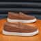 Mens Suede Leather Loafers For Autumn Classic Brown SlipOn Loafers Casual Walking Shoes Driving Sho 6