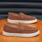 Mens Suede Leather Loafers For Autumn Classic Brown SlipOn Loafers Casual Walking Shoes Driving Sho 6