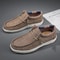 Casual Men Shoes, Light Breathable Canvas Loafers Shoes, Comfortable Flats, Leisure Male Vulcanized Walking Sneakers