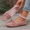 Brand Casual Flat Shoes For Women New Spring Autumn Loafers Slipon Ladies Flats Leather And Cashmer 9