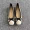 FrenchStyle Spring And Autumn Loafers Versatile Bowknot Flats SoftSoled SquareToe Ballet Shoes 5