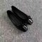 FrenchStyle Spring And Autumn Loafers Versatile Bowknot Flats SoftSoled SquareToe Ballet Shoes 4
