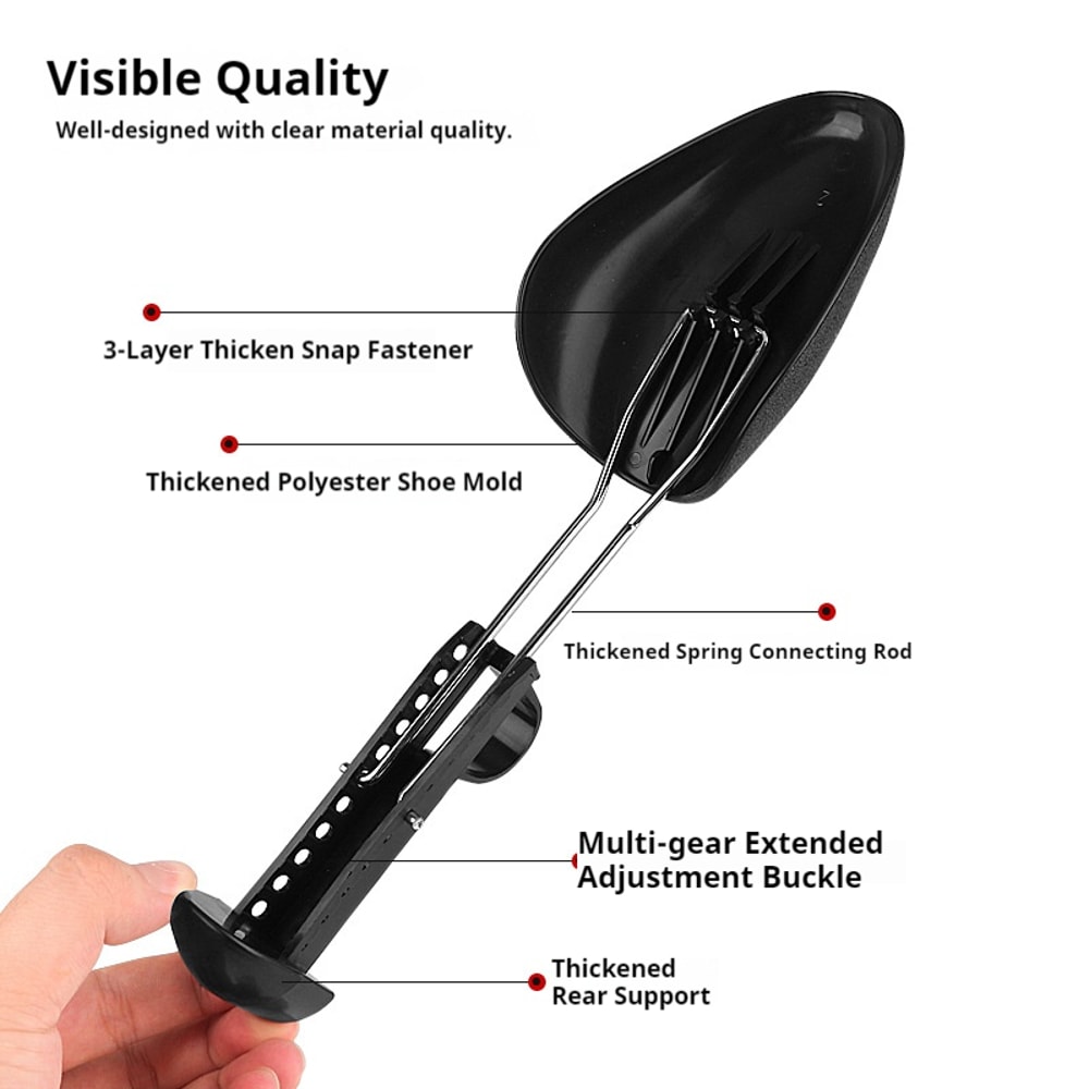Anti Wrinkle Shoe Lasts For Unisex Scalable Shoe Trees Inner Support Anti Deformation Shoes Stretch 2