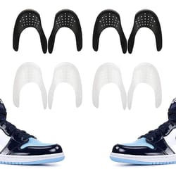 shoe trees for sneakers, anti-wrinkle crease protection, air force fold support, universal toe cap protector