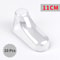 Clear PVC Baby Shoe Stretcher Child Booties Display Stand Plastic Shoe Trees Support Frame For Feet 8