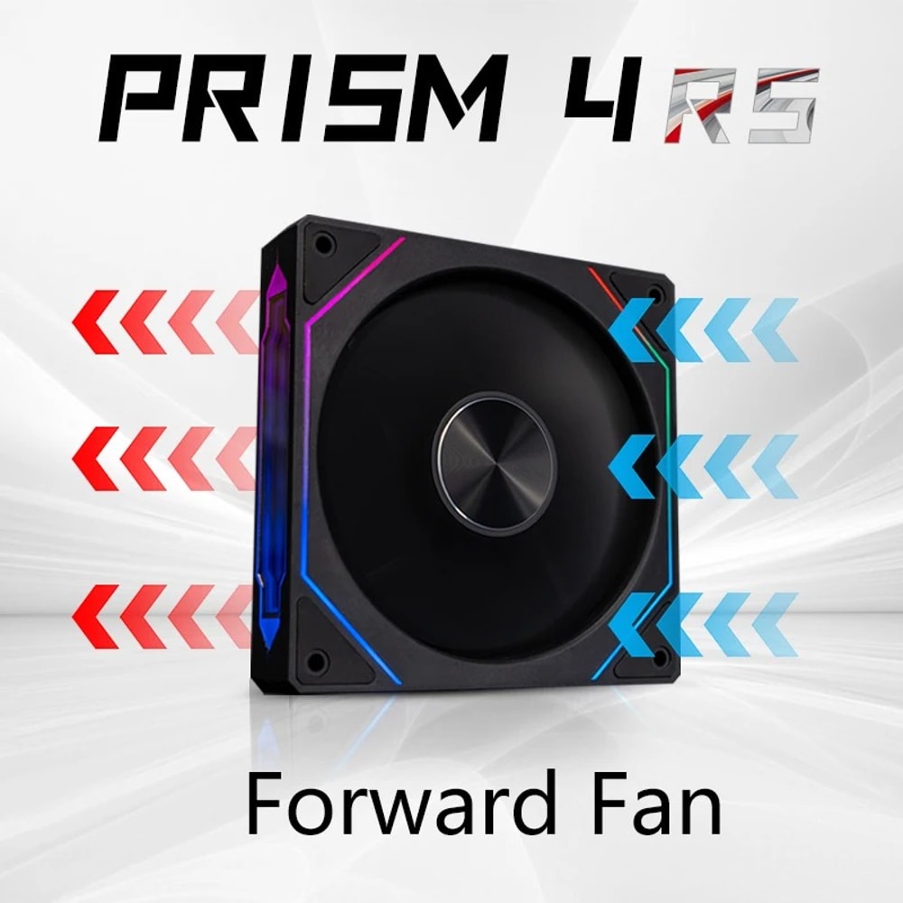 PWM Silent Cooling Prism Computer Case Fan ARGB High Air Volume For Efficient Cooling 6