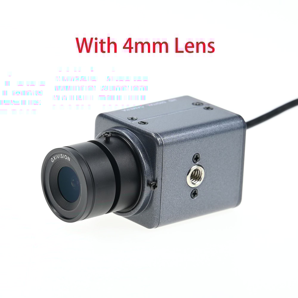 Mini Case Webcam With Varifocal CS Lens Plug And Play Versatile Compatibility With Windows Linux An 4