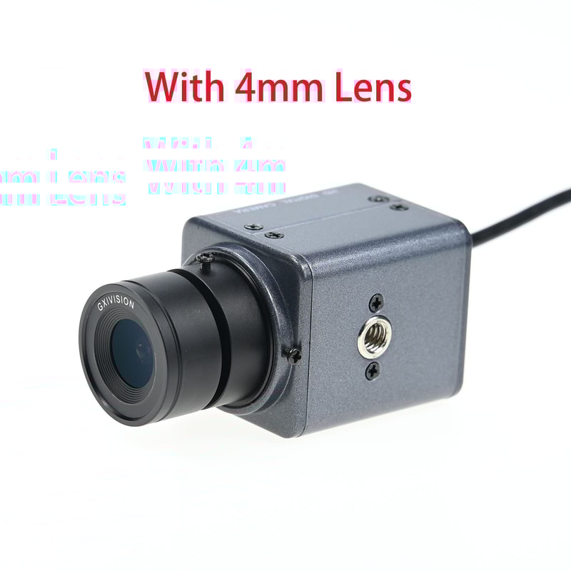 Mini Case Webcam With Varifocal CS Lens Plug And Play Versatile Compatibility With Windows Linux An 4