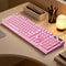 Low Profile Gamer Keyboard Wired Keyboard Gaming Laptop Desktops PC Computer Office Keyboards With 7
