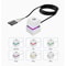 External Start Power OnOff Button Extension Cable Computer Desktop Switch With Blue LED Lights For 3