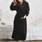 Winter Warm Coral Fleece Long Robe Gown Thicken Bathrobe Sleepwear Flannel Nightdress Casual Intima 5