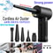 Wireless Electric Air Duster Compressed Air Blower Gun TypeC Air Duster For Computer Keyboard PC Ga 5