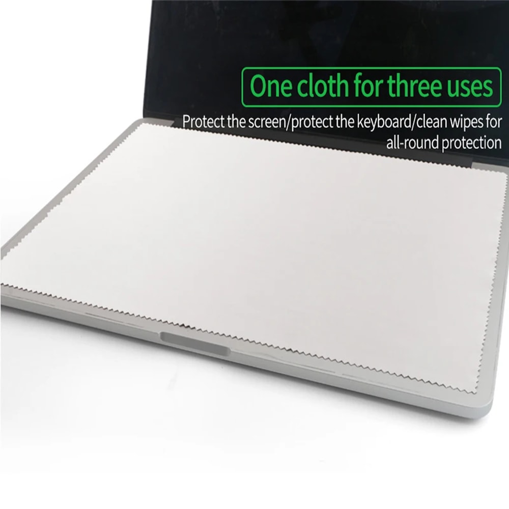 Macbook Pro Microfiber Cleaning Cloth Keyboard Cleaners Laptop Screen Protectors Dustproof Blanket 3