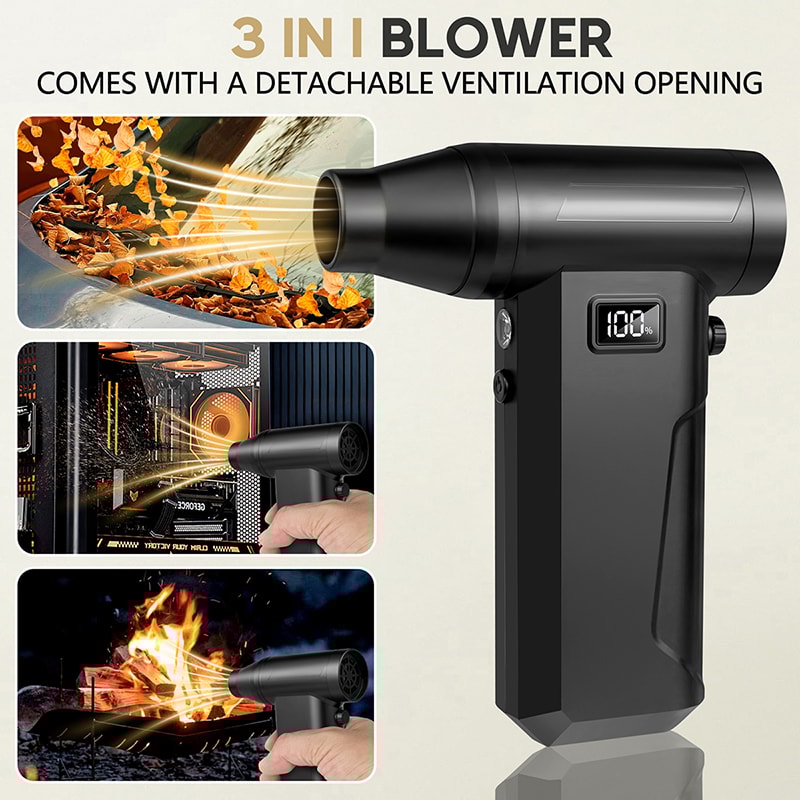 Turbo Powered Air Blower Dust Vacuum Computer Cleaner Violent Fan Portable Handheld Turbo Fan For