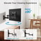 Full Motion TV Wall Mount Bracket With Articulating Arms Swivel Tilt Extension And Rotation For Fla 2
