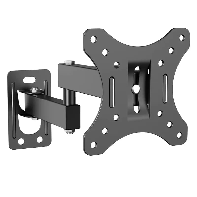 Full Motion TV Wall Mount Bracket With Articulating Arms Swivel Tilt Extension And Rotation For Fla 4