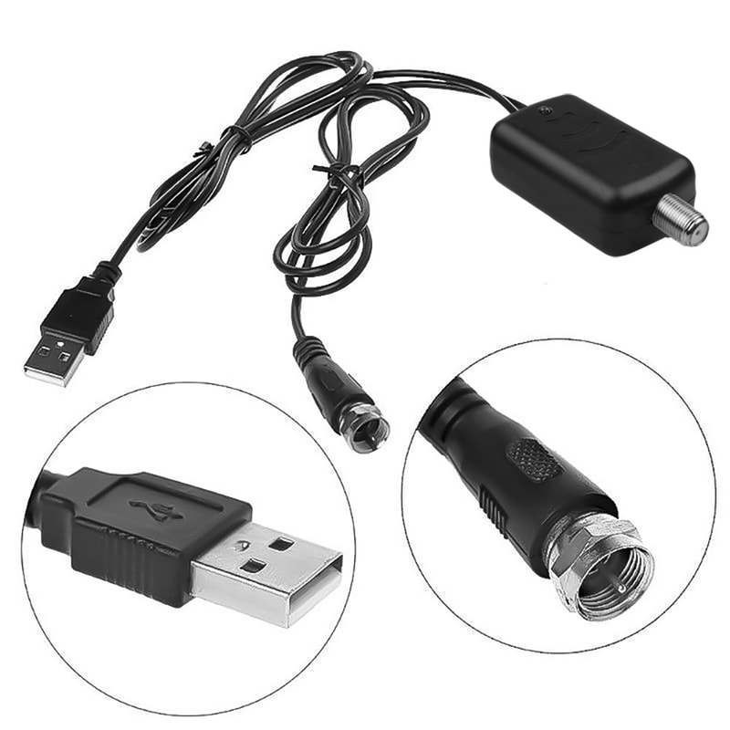 Enhance Signal Stability With HighDefinition Digital TV Antenna Amplifier LowNoise Booster HighGain 2