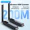 Wireless HDMI Transmitter Bluetooth Receiver Audio For Laptop TV Projector Monitor Easy Setup 1