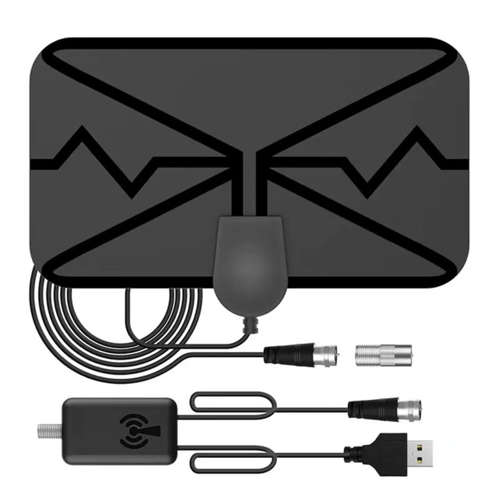 LongDistance Digital TV Antenna Enhanced HDTV Indoor Outdoor Signal Upgraded For Better Reception 3