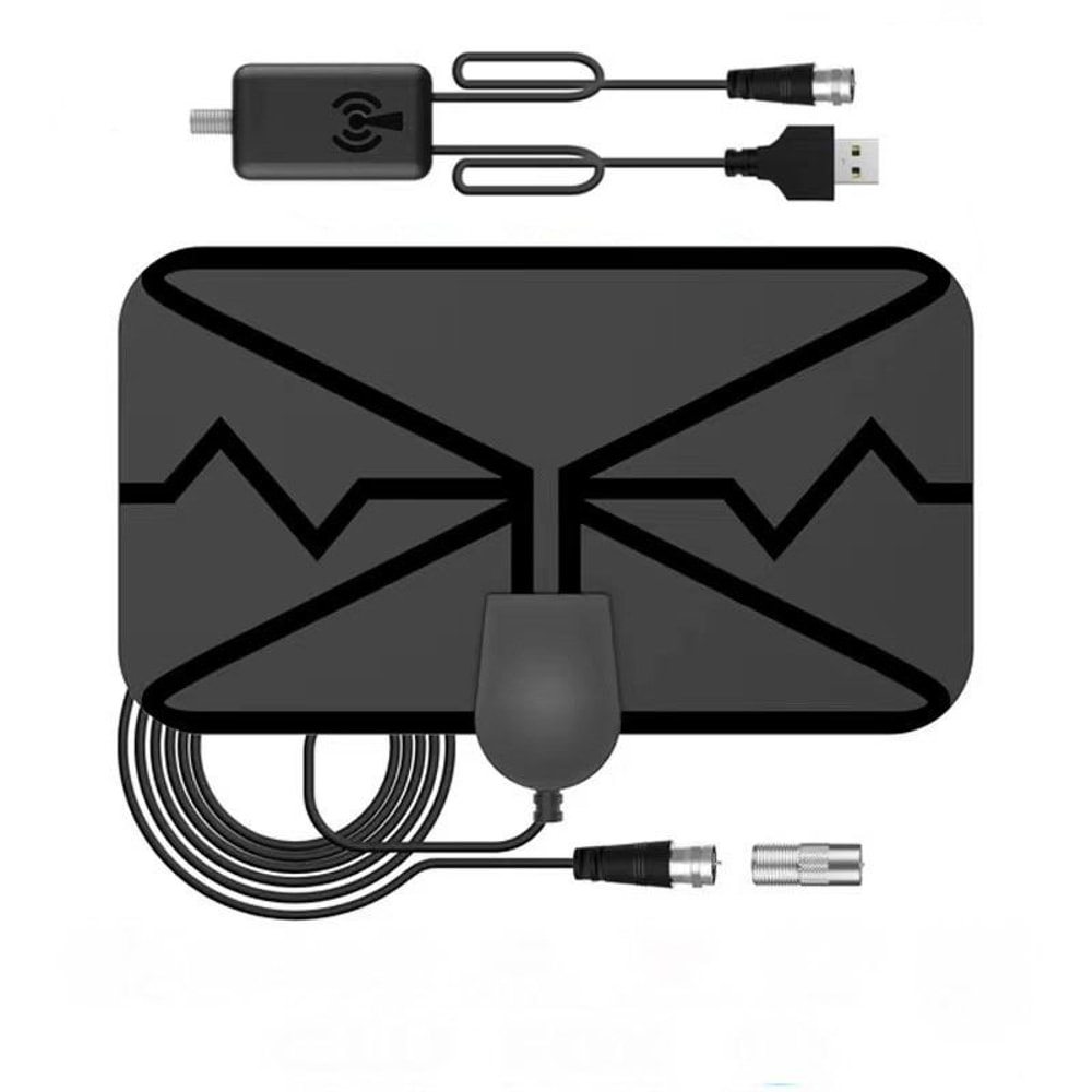 LongDistance Digital TV Antenna Enhanced HDTV Indoor Outdoor Signal Upgraded For Better Reception 4