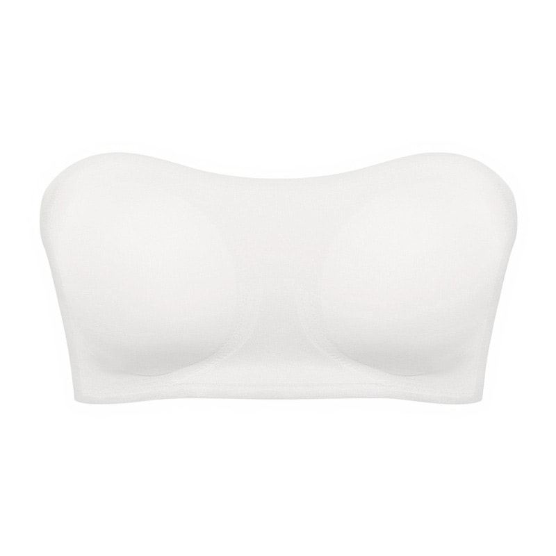 Sexy Strapless Push Up Bra For Women Removable Padded Seamless Ice Silk Invisible Beauty Back Antis 6