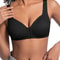 Womens Bra WireFree Front Closure Solid Color Full Coverage Fixed Cups More Considerate For MiddleA 2