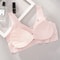 Seamless Ice Silk Bra Vest Women Push Up Underwear Padded Bralette Soft Lingerie Sleep Top Supporti 2