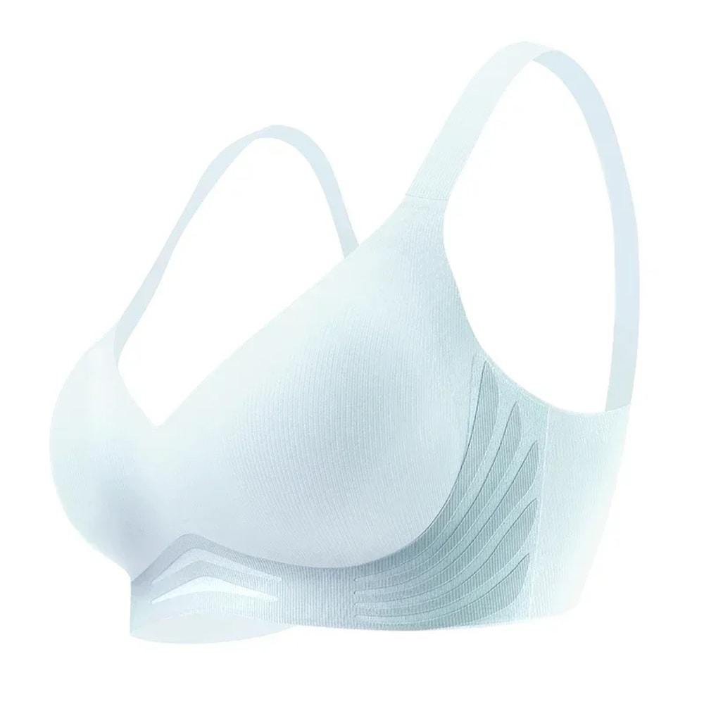 Seamless Cooling Bralette Wireless Pushup Bra For Women Thin Antisagging Comfort Bra 4