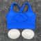 Yoga Vest Women Cross Straps Sports Bra Gym High Impact Fitness Bralette Push Up Running Underwear 3