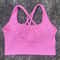 Yoga Vest Women Cross Straps Sports Bra Gym High Impact Fitness Bralette Push Up Running Underwear 4