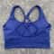 Yoga Vest Women Cross Straps Sports Bra Gym High Impact Fitness Bralette Push Up Running Underwear 8