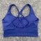 Yoga Vest Women Cross Straps Sports Bra Gym High Impact Fitness Bralette Push Up Running Underwear 8