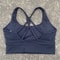 Yoga Vest Women Cross Straps Sports Bra Gym High Impact Fitness Bralette Push Up Running Underwear 7
