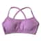 Women Seamless Sports Bra Yoga Top Back Cross Fitness Bra Gym Active Wear Workout Pushup Running Un 4