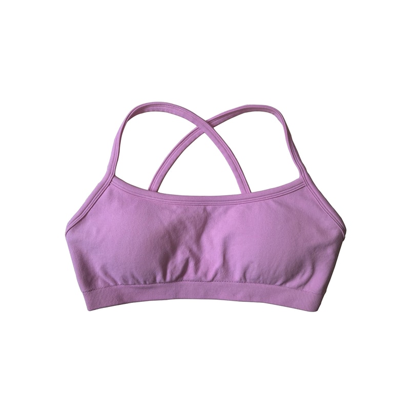 Women Seamless Sports Bra Yoga Top Back Cross Fitness Bra Gym Active Wear Workout Pushup Running Un 4