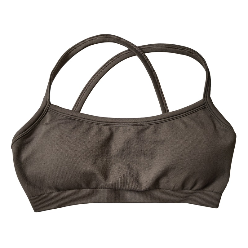 Women Seamless Sports Bra Yoga Top Back Cross Fitness Bra Gym Active Wear Workout Pushup Running Un 7