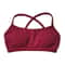 Women Seamless Sports Bra Yoga Top Back Cross Fitness Bra Gym Active Wear Workout Pushup Running Un 8