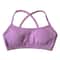 Women Seamless Sports Bra Yoga Top Back Cross Fitness Bra Gym Active Wear Workout Pushup Running Un 9
