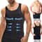 Mens Slimming Body Shaper Vest Shirt Abs Abdomen Slim Gym Workout Tummy Control Compression Tank To 6